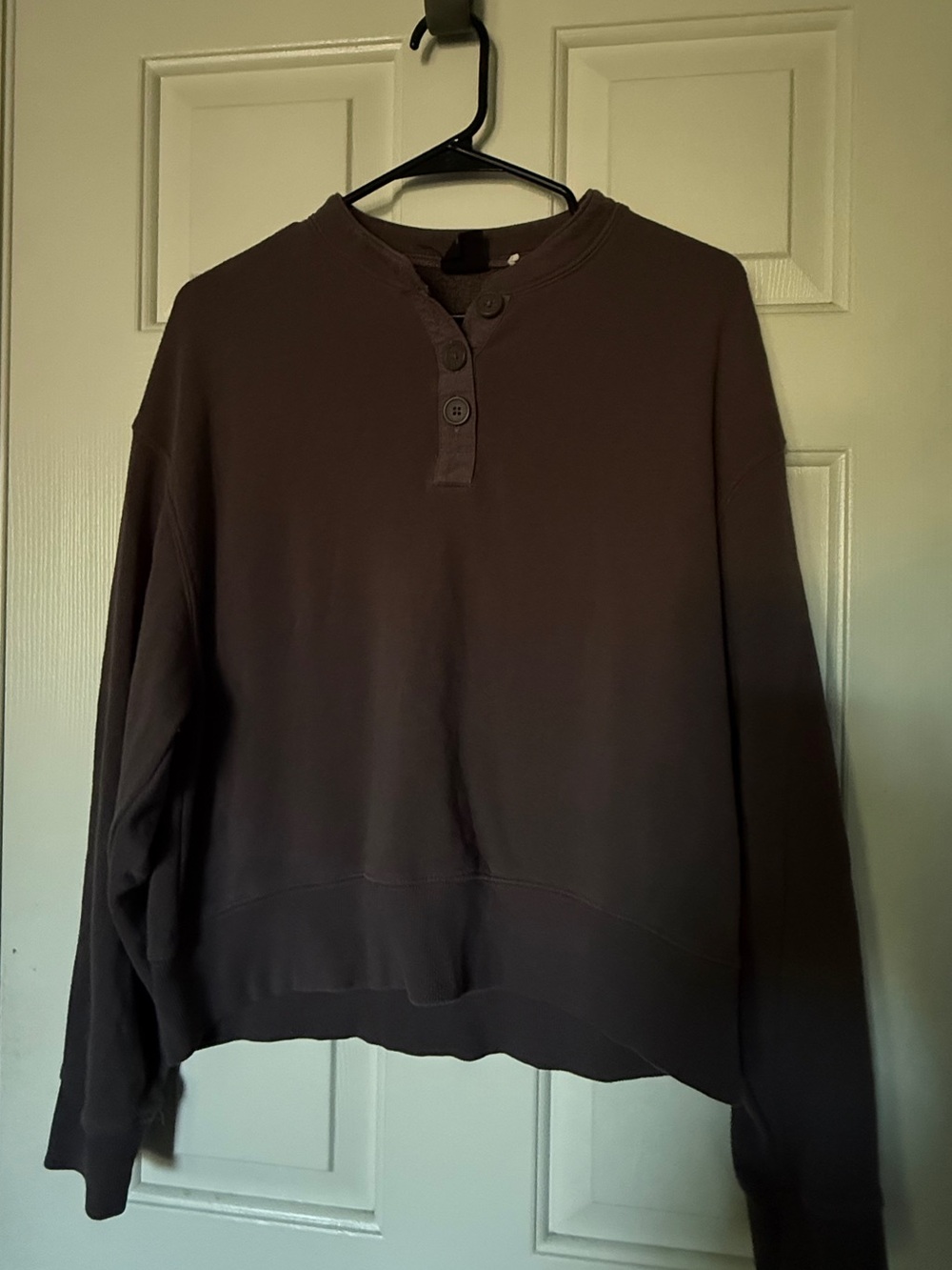 Women’s Pacsun Grey Sweatshirt with Buttons